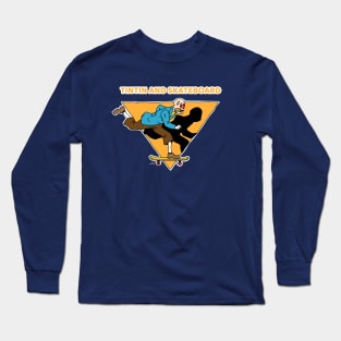 Tintin and Skateboard Long Sleeve T-Shirt